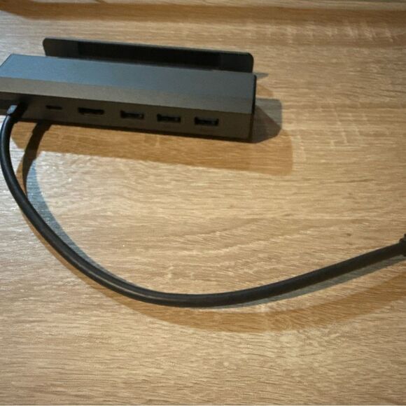 JSAUX Docking Station & 65W Charger For Handheld Gaming PC, 6-in-1  Dock, - Picture 3 of 4